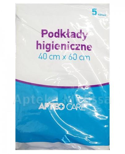 APTEO CARE Podkłady higieniczne 40 cm x 60 cm - 5 szt. - Apteka internetowa Melissa