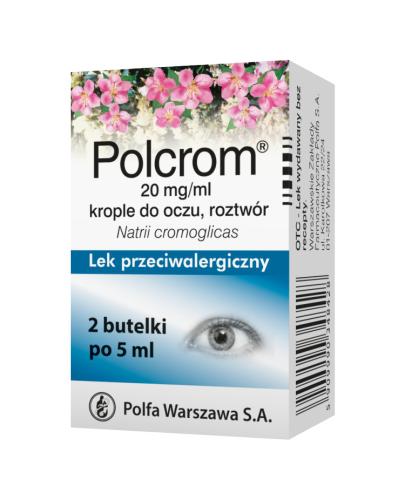 POLCROM 20 mg w 1ml Krople do oczu - 10 ml - Apteka internetowa Melissa