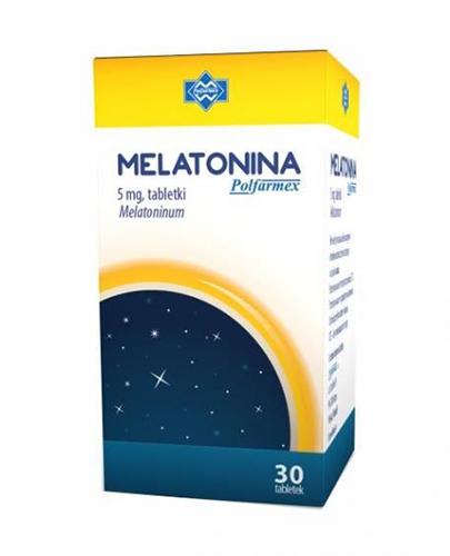  Polfarmex melatonina 5 mg, 30 tabl. cena, opinie, stosowanie - Apteka internetowa Melissa  