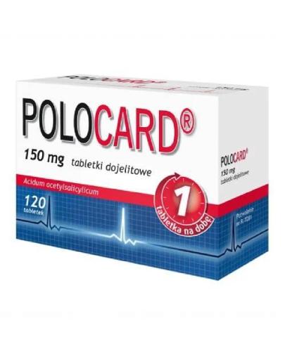  POLOCARD 150 mg tabletki dojelitowe, 120 tabletek - Apteka internetowa Melissa  