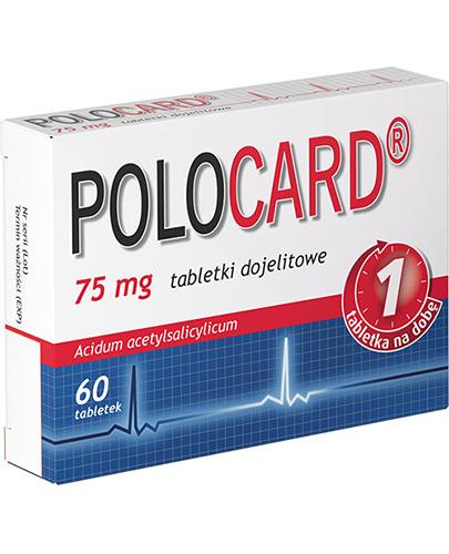 POLOCARD 75 mg - 60 tabl. - Apteka internetowa Melissa