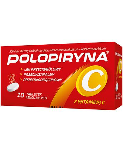 POLOPIRYNA C, 10 tabletek musujących