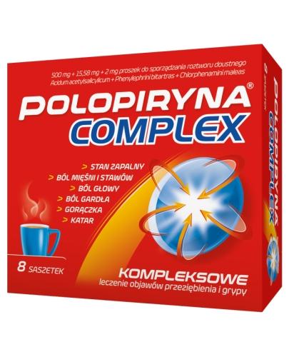 POLOPIRYNA COMPLEX - 8 sasz. - Apteka internetowa Melissa
