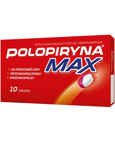 POLOPIRYNA MAX, 10 tabletek - Apteka internetowa Melissa  