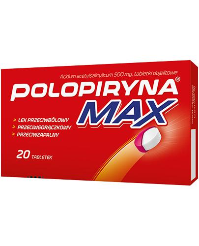 POLOPIRYNA MAX - 20 tabl. - Apteka internetowa Melissa