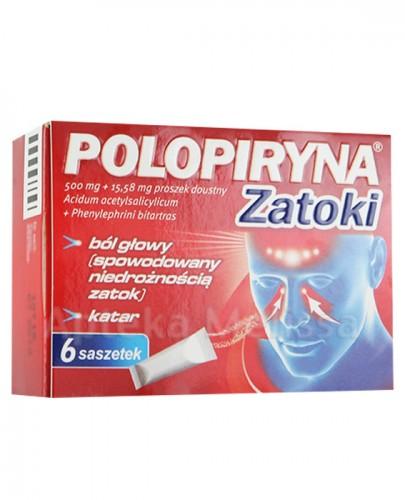 POLOPIRYNA ZATOKI - 6 sasz. - Apteka internetowa Melissa