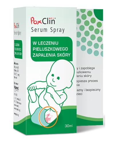  POXCLIN SERUM SPRAY W leczeniu pieluszkowego zapalenia skóry - 30 ml - Apteka internetowa Melissa  