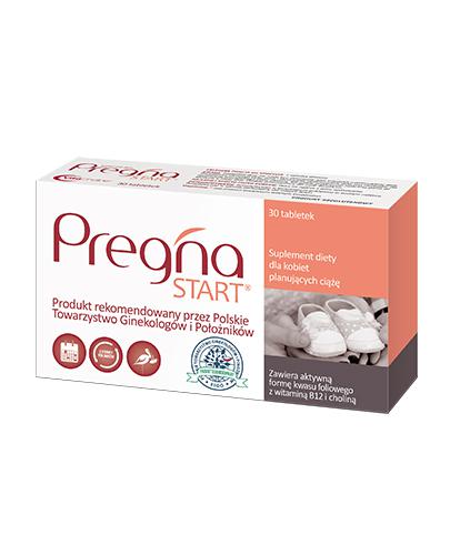  PREGNA START, witaminy dla kobiet planujących ciążę, 30 tabletek  - Apteka internetowa Melissa  