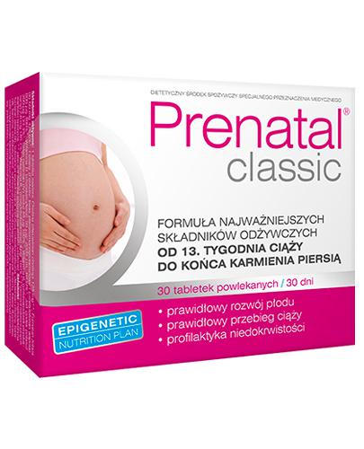 PRENATAL CLASSIC - 30 tabl. - Apteka internetowa Melissa