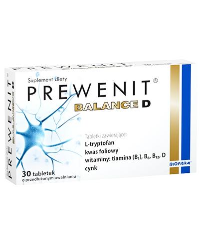 Prewenit Balance D - 30 tabl. - cena, opinie, właściwości