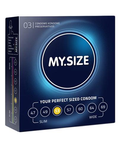  Prezerwatywy MY.SIZE 53 mm - 3 szt. - cena, opinie, właściwości - Apteka internetowa Melissa  
