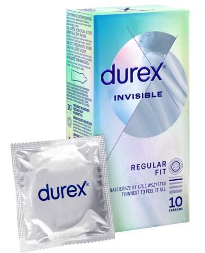 DUREX INVISIBLE Prezerwatywy dla większej bliskości - 10 szt. - Apteka internetowa Melissa