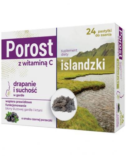  Prima Pharma Porost islandzki z witaminą C, 24 tabletki do ssania - Apteka internetowa Melissa  