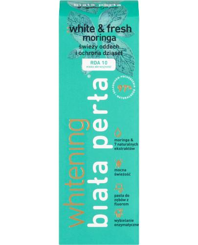 BIAŁA PERŁA FRESH Enzymatyczno-ziołowa pasta do zębów - 75 ml - Apteka internetowa Melissa