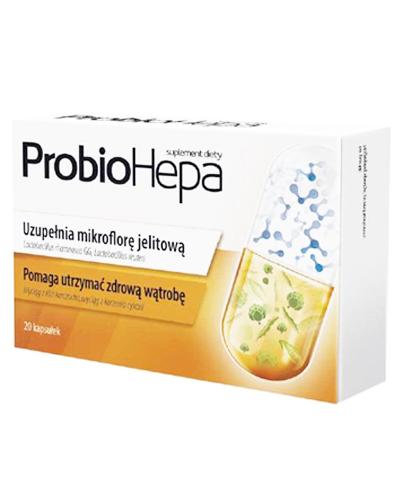  PROBIOHEPA - 20 kaps. - ochrona jelit i wątroby - cena, opinie, wskazania - Apteka internetowa Melissa  
