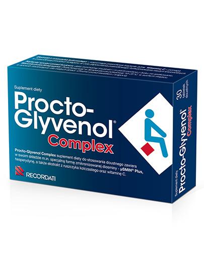 PROCTO-GLYVENOL COMPLEX Tabletki na hemoroidy - 30 tabl. - Apteka internetowa Melissa