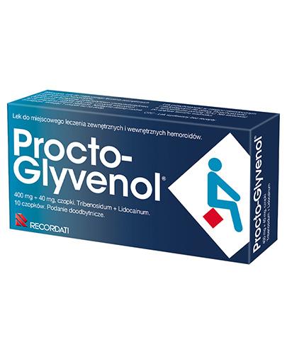 PROCTO-GLYVENOL Czopki doodbytnicze, 10 sztuk - Apteka internetowa Melissa