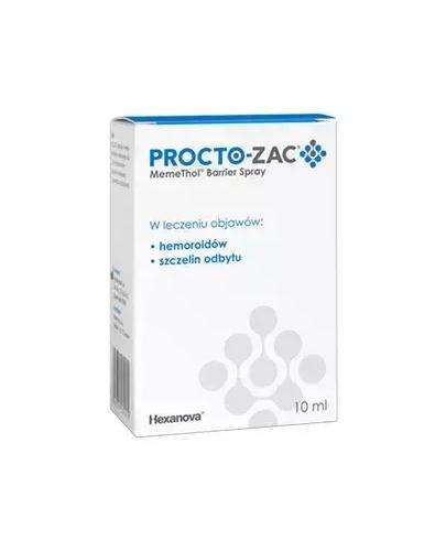 Procto-Zac MemeThol Barrier Spray, 10 ml