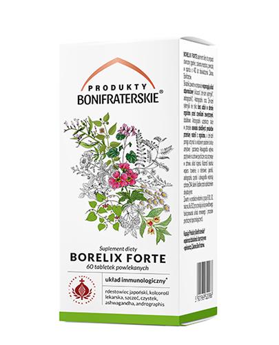  Produkty Bonifraterskie Borelix Forte układ immunologiczny, 60 tabl., cena, opinie, właściwości - Apteka internetowa Melissa  