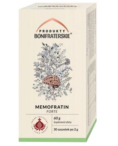 Produkty Bonifraterskie Memofratin Forte - 30 sasz. - cena, opinie, stosowanie