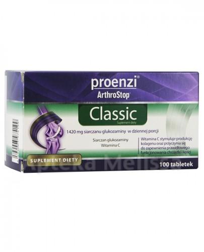 PROENZI ARTHROSTOP CLASSIC 1420mg - 100 tabl. - Apteka internetowa Melissa