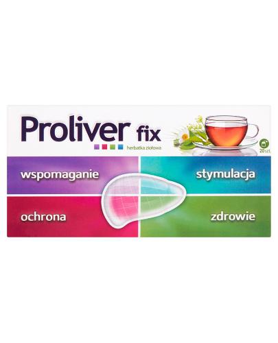 PROLIVER FIX - 20 sasz. - Apteka internetowa Melissa