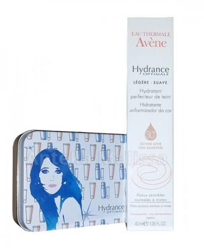 AVENE Hydrance Optimale Legere Nawilżający krem wyrównujący koloryt skóry SPF30 - 40 ml + Kolorowa puszka GRATIS ! - Apteka internetowa Melissa