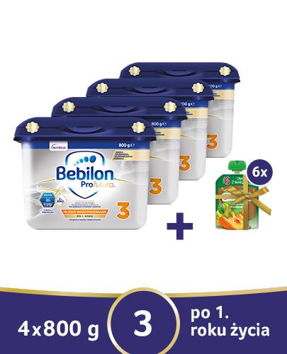 BEBILON 3 PROFUTURA Mleko modyfikowane w proszku - 4x800 g - Apteka internetowa Melissa