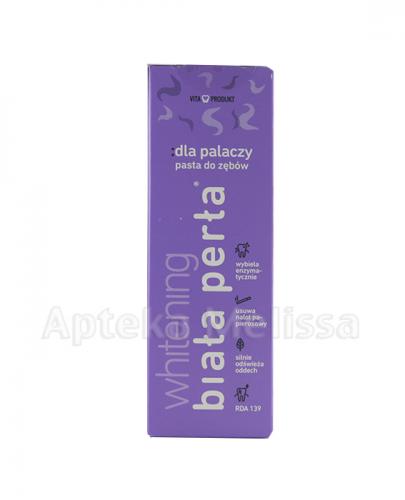 BIAŁA PERŁA Pasta wybielająca dla palaczy - 75 ml - Apteka internetowa Melissa