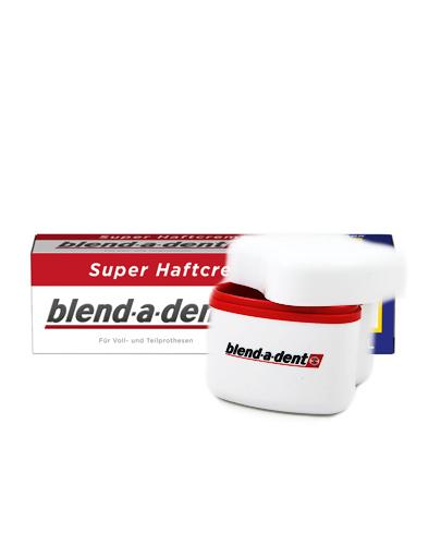BLEND-A-DENT EXTRA STARK ORIGINAL Supermocny klej do protez - 47 g + Szczoteczka do czyszczenia protez - 1 szt. - Apteka internetowa Melissa