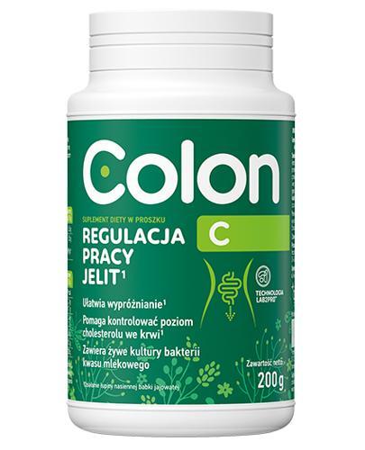 COLON C Proszek - 200 g. Dla zdrowych jelit - cena, opinie, działanie - Apteka internetowa Melissa