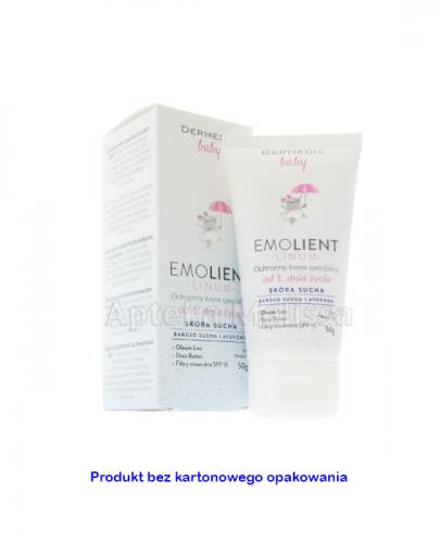 DERMEDIC BABY EMOLIENT LINUM Ochronny krem specjalny do skóry suchej i atopowej - 50 g