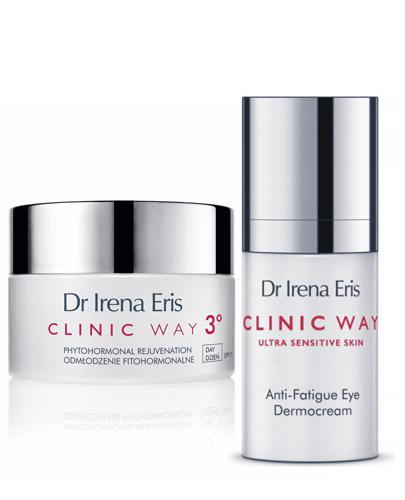 DR IRENA ERIS CLINIC WAY Odmłodzenie fitohormonalne 3° 50+ na dzień - 50 ml + Dermokapsułki - 5 szt. + Kosmetyczka - Apteka internetowa Melissa