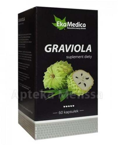 EKAMEDICA Graviola - 60 kaps. + Krem kozie mleko - 100 ml GRATIS ! - Apteka internetowa Melissa