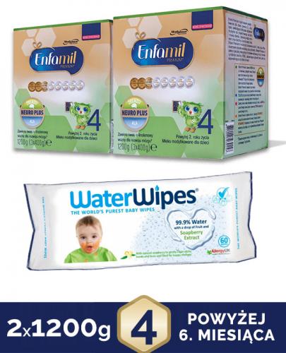 ENFAMIL 4 PREMIUM powyżej 2 roku Mleko modyfikowane - 2x1200 g + Bepanthen baby extra - 30 g - Apteka internetowa Melissa