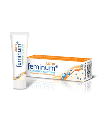 FEMINUM ACTIV Nawilżający żel intymny - 30 g + FEMINUM Nawilżający żel intymny dla kobiet - 4 g GRATIS ! - Apteka internetowa Melissa