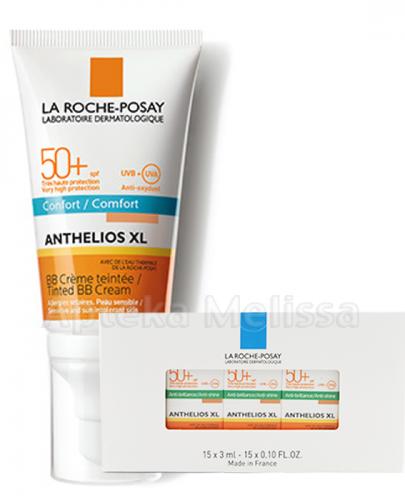 LA ROCHE-POSAY ANTHELIOS XL BB Krem barwiący do twarzy SPF50+ - 50 ml + LA ROCHE ANTHELIOS XL Żel-krem mini-produkt 15x3 ml GRATIS ! - Apteka internetowa Melissa