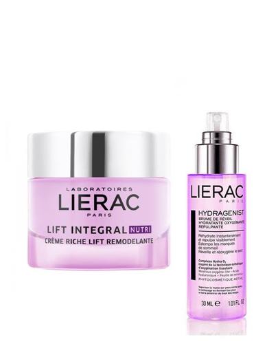 LIERAC LIFT INTEGRAL NUTRI Modelujący krem liftingujący do skóry bardzo suchej - 50 ml + LIERAC HYDRAGENIST mgiełka - 30 ml - Apteka internetowa Melissa