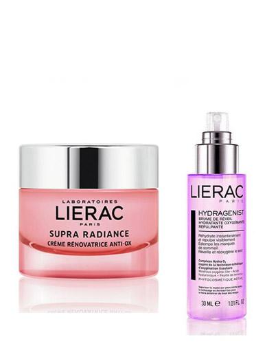 LIERAC SUPRA RADIANCE ANTI-OX Odnawiający krem dla skóry normalnej i suchej - 50 ml + LIERAC HYDRAGENIST mgiełka - 30 ml - Apteka internetowa Melissa