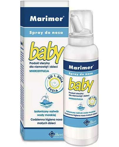  MARIMER BABY Spray izotoniczny do nosa - 100 ml BEZ KARTONOWEGO OPAKOWANIA - Apteka internetowa Melissa  