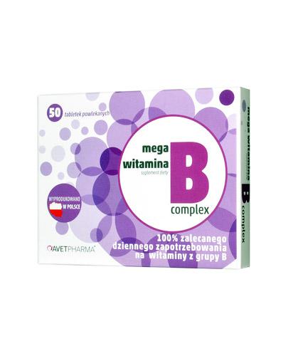 MEGA WITAMINA B Complex - 50 tabl. - Apteka internetowa Melissa