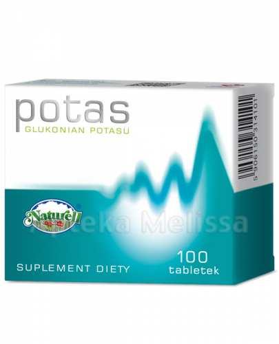 NATURELL Potas organiczny - 100 tabl. - Apteka internetowa Melissa