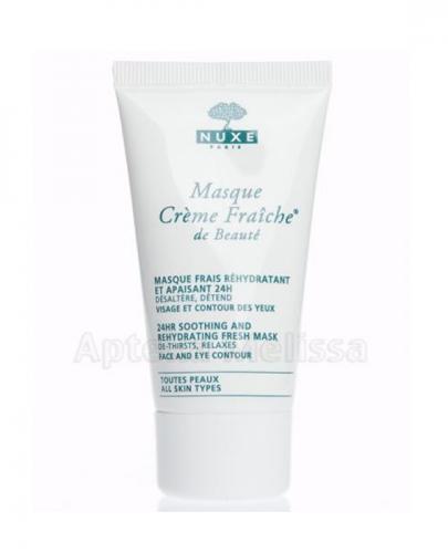 NUXE CREME FRAICHE DE BEAUTE 24-godzinna odświeżająca maseczka nawilżająca i kojąca - 50 ml - Apteka internetowa Melissa