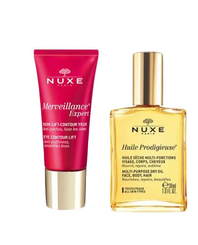 NUXE MERVEILLANCE EXPERT Krem liftingujący do skóry wokół oczu - 15 ml + Prezent NUXE MEN Żel pod prysznic - 200 ml - Apteka internetowa Melissa