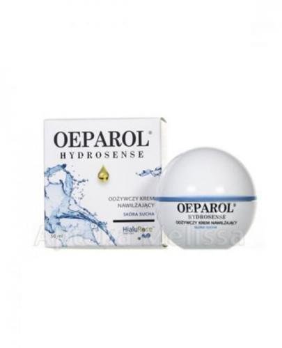 OEPAROL HYDROSENSE Odżywczy krem nawilżający - 50 ml + Mix próbek oeparol - 10 ml GRATIS ! - Apteka internetowa Melissa