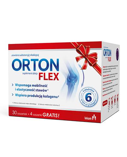 ORTON FLEX - 30 sasz.+ 4 sasz.- regeneruje tkankę chrzęstną - cena, opinie, wskazania - Apteka internetowa Melissa