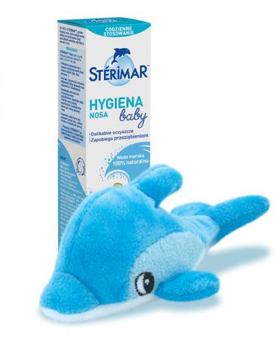 STERIMAR BABY Spray do nosa - 50 ml + Pluszowy delfinek - Apteka internetowa Melissa