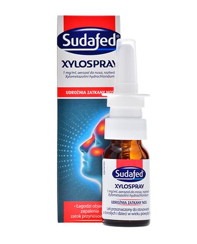 SUDAFED Xylospray - 10 ml Bez kartonowego opakowania - Apteka internetowa Melissa