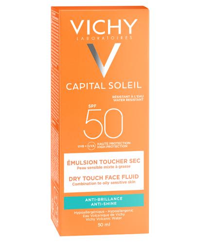 VICHY IDEAL SOLEIL Matujący krem/emulsja do twarzy SPF50 - 50 ml + VICHY IDEAL SOLEIL Mleczko po opalaniu - 100 ml - Apteka internetowa Melissa