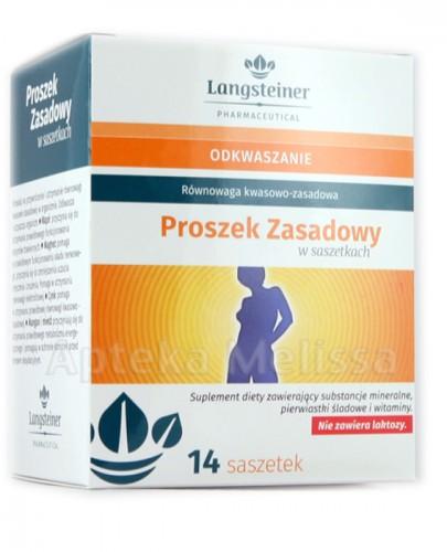 LANGSTEINER Proszek zasadowy - 14 sasz. - Apteka internetowa Melissa